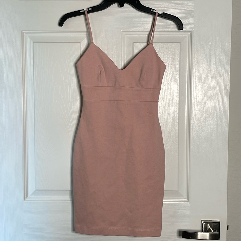 Lulus pastel spaghetti strap mini dress